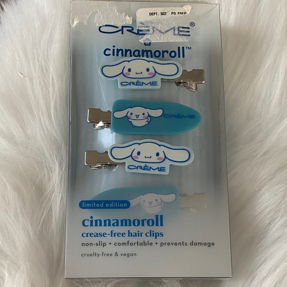 Cinnamoroll Kids Hair Clips - Blue Character Pack